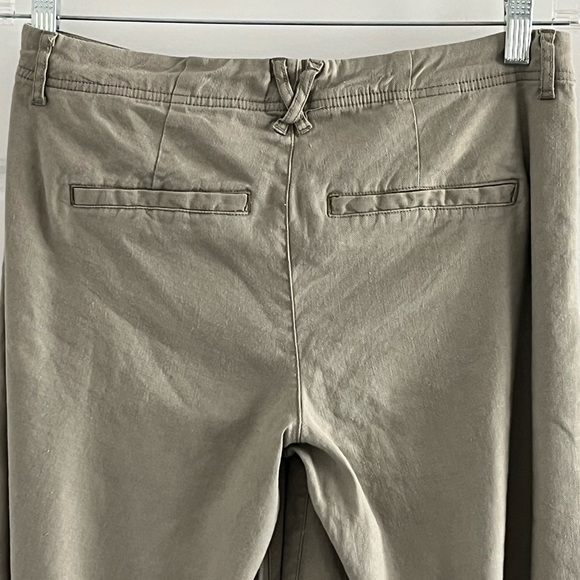 NYDJ Lift x Tuck Linen Blend Cropped Wide-Leg Pants Neutral Size 0 - Picture 5 of 16